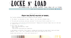 Desktop Screenshot of nicolelocke.blogspot.com