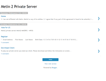 Tablet Screenshot of metinprivateserver.blogspot.com