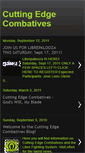 Mobile Screenshot of cuttingedgecombatives.blogspot.com