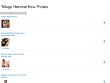 Tablet Screenshot of hotteluguheroinesnew.blogspot.com
