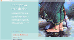 Desktop Screenshot of kanupriyaa.blogspot.com