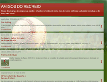 Tablet Screenshot of amigosdorecreio.blogspot.com