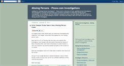 Desktop Screenshot of missingpersons-investigations.blogspot.com