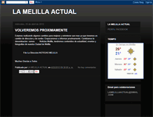 Tablet Screenshot of lamelillaactual.blogspot.com