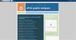 Desktop Screenshot of eflforgraphicdesigners.blogspot.com