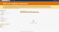 Desktop Screenshot of bds4x4outbackadventure.blogspot.com
