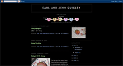 Desktop Screenshot of earlandjennquigley.blogspot.com