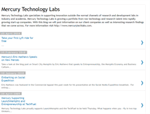 Tablet Screenshot of mercurytechlabs.blogspot.com