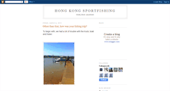 Desktop Screenshot of hongkongsportfishing.blogspot.com