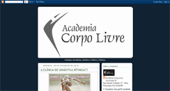 Desktop Screenshot of corpolivrepiracicaba.blogspot.com