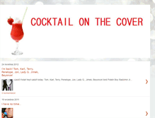 Tablet Screenshot of cocktailonthecover.blogspot.com