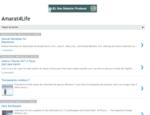 Tablet Screenshot of amarat4life.blogspot.com
