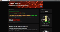 Desktop Screenshot of lanta-riders.blogspot.com