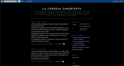 Desktop Screenshot of condesabathory.blogspot.com