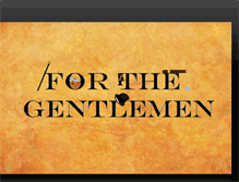 Tablet Screenshot of forthegents.blogspot.com