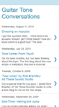 Mobile Screenshot of guitargearandtone.blogspot.com