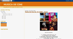 Desktop Screenshot of musicadecinefrebersahe.blogspot.com