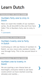 Mobile Screenshot of learndutch-55.blogspot.com