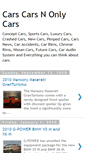 Mobile Screenshot of carscarsandonlycars.blogspot.com