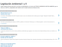 Tablet Screenshot of legislacionambiental.blogspot.com