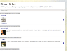 Tablet Screenshot of dinoraluz.blogspot.com