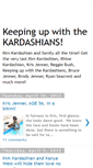 Mobile Screenshot of kardashians.blogspot.com