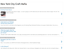 Tablet Screenshot of newyorkcitycraftmafia.blogspot.com