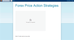 Desktop Screenshot of forexpriceactionstrategies.blogspot.com