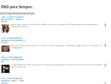 Tablet Screenshot of dndparasempre.blogspot.com