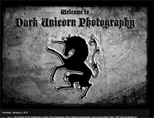 Tablet Screenshot of darkunicornphotography.blogspot.com