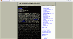 Desktop Screenshot of professorjoeferrari.blogspot.com