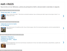 Tablet Screenshot of mar-i-pasos.blogspot.com