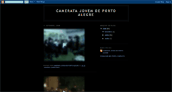 Desktop Screenshot of cameratajovempoa.blogspot.com