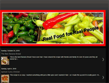 Tablet Screenshot of foodiecollaboration.blogspot.com