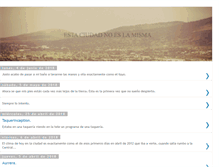 Tablet Screenshot of estaciudadnoeslamisma.blogspot.com