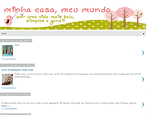 Tablet Screenshot of minhacasameumundo.blogspot.com