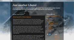 Desktop Screenshot of just-another-liberal.blogspot.com