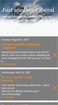 Mobile Screenshot of just-another-liberal.blogspot.com