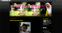 Desktop Screenshot of hijabsangpencipta.blogspot.com