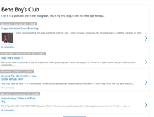 Tablet Screenshot of bensboysclub.blogspot.com