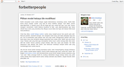 Desktop Screenshot of forbetterpeople.blogspot.com