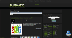 Desktop Screenshot of bluemazic.blogspot.com