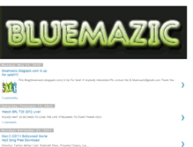 Tablet Screenshot of bluemazic.blogspot.com
