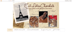 Desktop Screenshot of eatlotsachocolate.blogspot.com