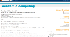 Desktop Screenshot of academiccomputing.blogspot.com