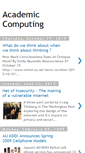 Mobile Screenshot of academiccomputing.blogspot.com