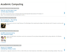 Tablet Screenshot of academiccomputing.blogspot.com