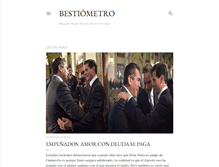 Tablet Screenshot of bestiometro.blogspot.com