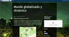 Desktop Screenshot of mundoglobalydinamico.blogspot.com