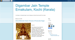 Desktop Screenshot of digambarjainkochi.blogspot.com